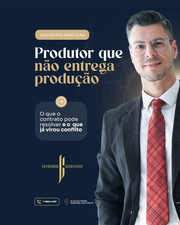 No agro, o problema raramente começa na colheita. Ele começa no contrato.