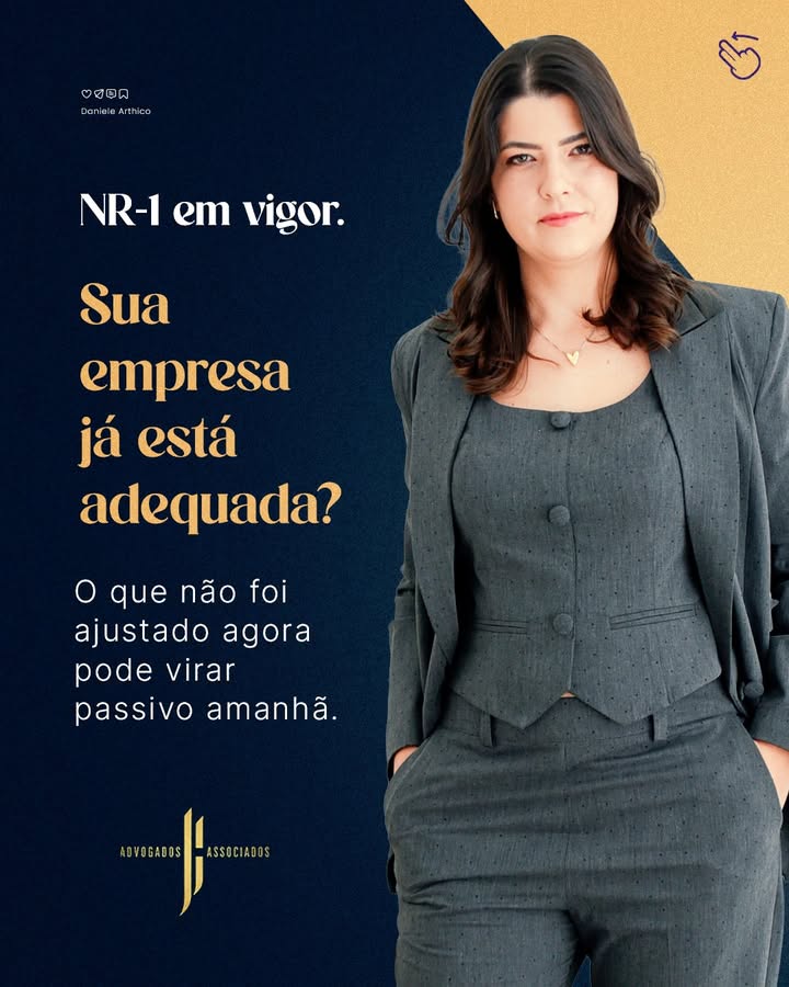 A nova versão da NR-1, focada na gestão de riscos psicossociais, entra em vigor no dia 26 de maio.